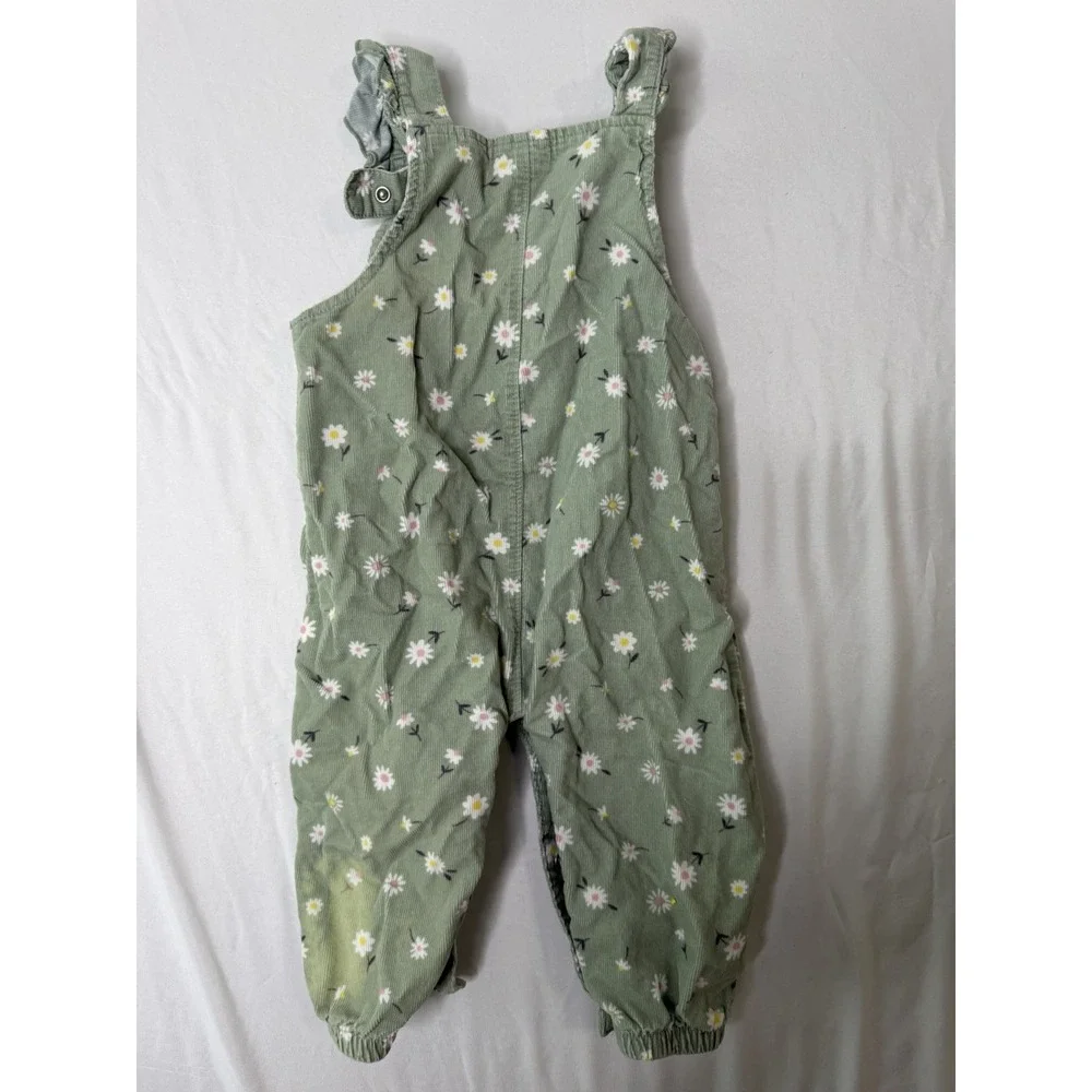 Lot of 7 Baby Girl Outfits 12M Gap Cat & Jack Rompers Dresses Bundle